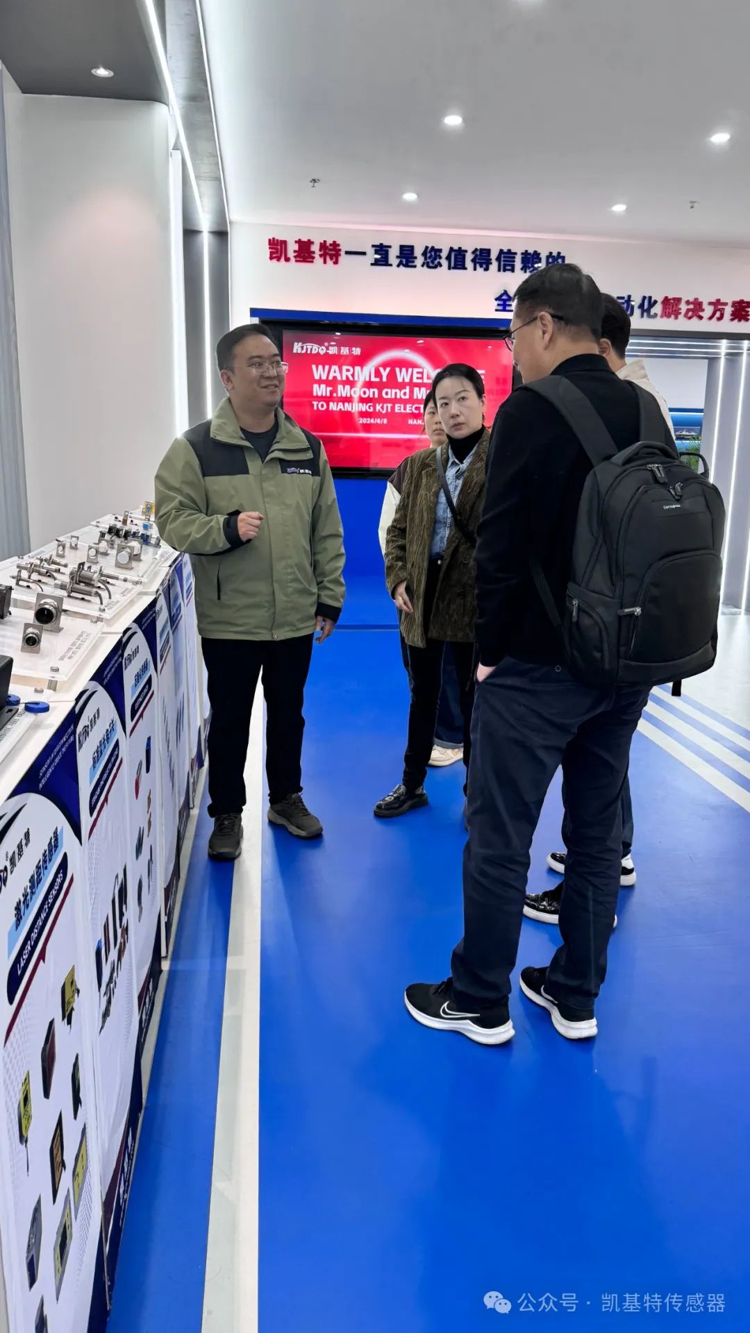 企業(yè)動(dòng)態(tài) | 凱基特迎來(lái)美國(guó)客戶(hù)，共謀傳感器業(yè)務(wù)深入合作